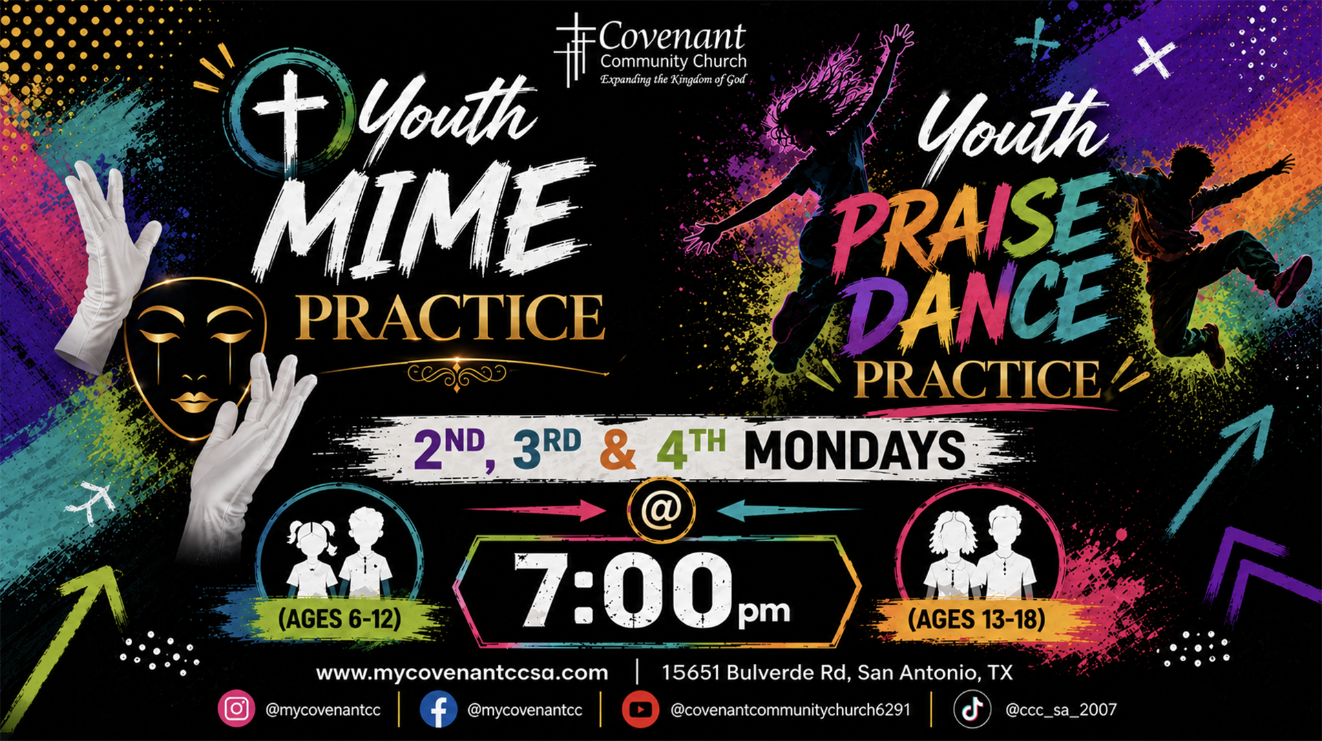 Youth Mime & Praise Dance Practice